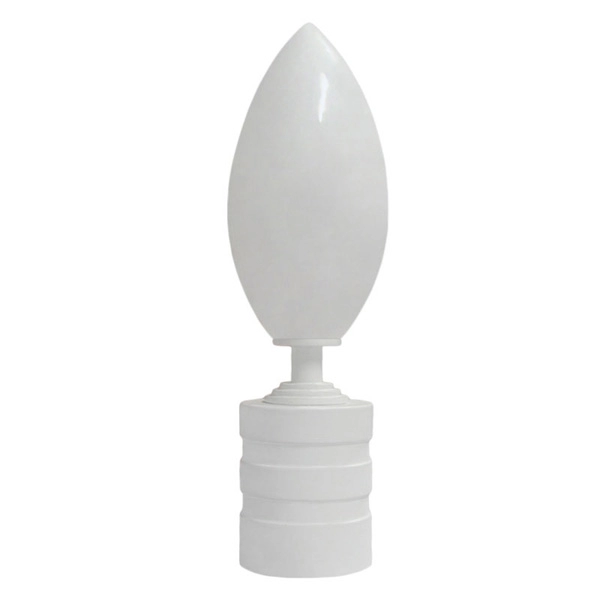 Aluminium Cone with Grooved Cap 160x40mm