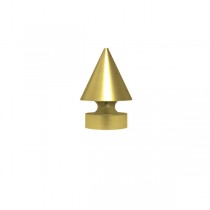 16mm Cone Finial, Gold