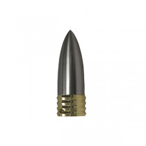 19mm Bullet Finial, Stainless Steel