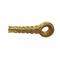 Brass Sceptre Finial, Gold