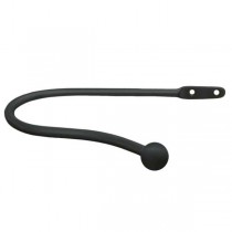 19mm Ball with Hook, Satin Black