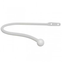 19mm Ball with Hook, White