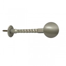 40mm Ball with Rope Stem, Champagne
