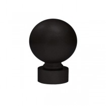 60mm Metal Ball with 35mm Cap, Iron Bark 