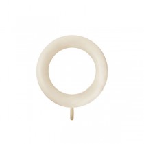 Jumbo Plastic Ring 95 x 65mm ID, White Birch
