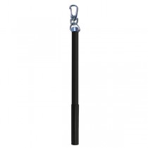 Flick Stick with Metal Handle, 1.75m, Satin Black