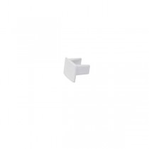 Gallery End Cap for Track 2500 and 2700, White