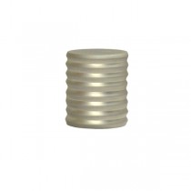 25mm Grooved Cap, Champagne