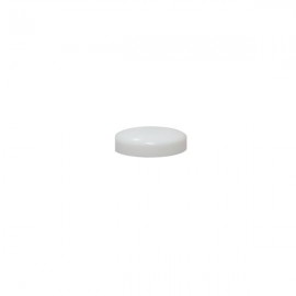 10mm Plastic End Cap, White