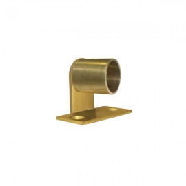 16mm Brass Muslin Bracket with Projection, Gold