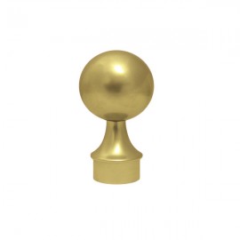 16mm Slim Neck Ball Finial, Gold