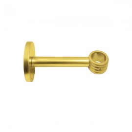 19mm Ceiling/Wall Grooved Bracket, Gold