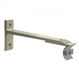 Tubeslider 25, Double Bracket Base with One Plate, Champagne