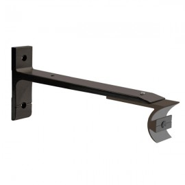 Tubeslider 25, Double Bracket Base with One plate, Jamaican Chocolate