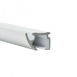 2600 Track, wall or ceiling fix, price per metre, White         