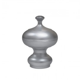 35mm Brass Colonial Finial, Chrome