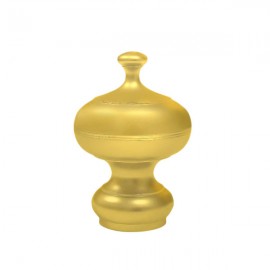 35mm Brass Colonial Finial, Gold