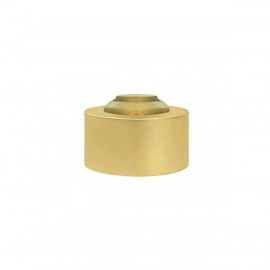 35mm Button End Cap, Gold                 