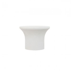 35mm Flared Finial, White