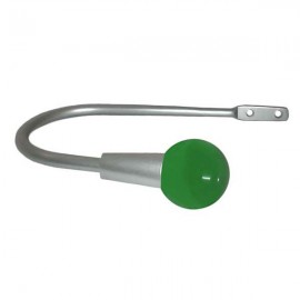40mm Murano Glass Green Ball with Platypus Hook