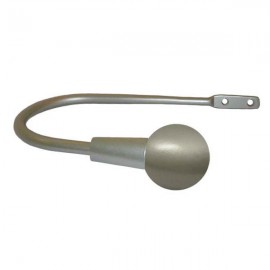43mm Aluminium Ball with Hook, Champagne