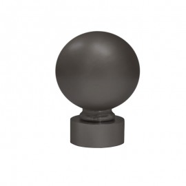 60mm Metal Ball with 35mm Cap, Jamaican Chocolate