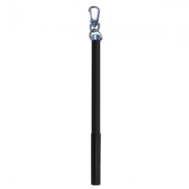 Flick Stick with Metal Handle, 2.50m, Satin Black