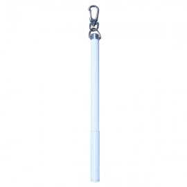 Flick Stick with Metal Handle, 2.50m, White