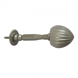 Fluted Acorn with Sculpted Stem, Champagne