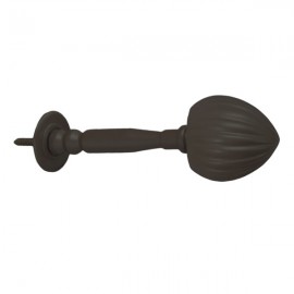 Fluted Acorn with Sculpted Stem, Jamaican Chocolate