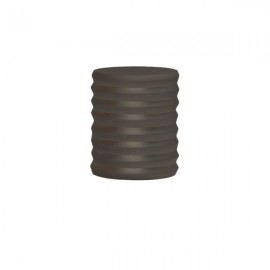 25mm Grooved Cap, Jamaican Chocolate