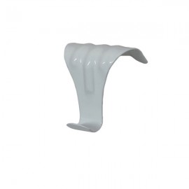 Picture Rail Hook, White