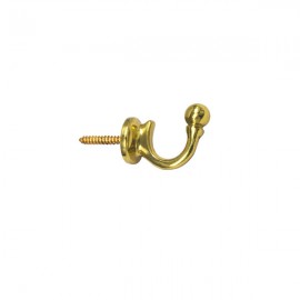 40mm Tie Back Hook, Gold